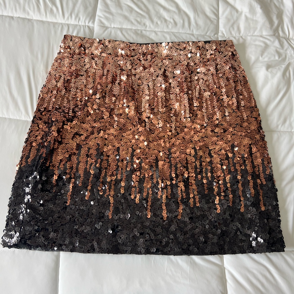 Sequin Ombre Skirt